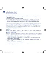 Предварительный просмотр 11 страницы LaCie Golden Disk Quick Install Manual