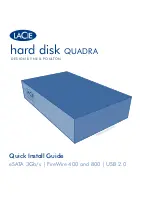 Preview for 1 page of LaCie Hard Disk MAX Quadra Quick Install Manual