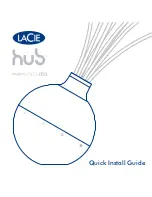 LaCie Hub Quick Install Manual предпросмотр