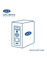 LaCie LaCinema Premier Quick Install Manual preview