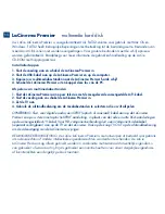 Preview for 10 page of LaCie LaCinema Premier Quick Install Manual