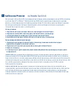 Preview for 16 page of LaCie LaCinema Premier Quick Install Manual