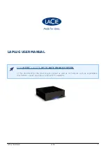 Preview for 1 page of LaCie LaPlug User Manual