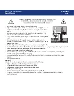 Preview for 7 page of LaCie LCD Monitor 319 User Manual