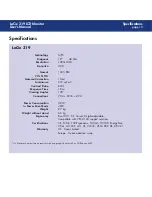 Preview for 10 page of LaCie LCD Monitor 319 User Manual