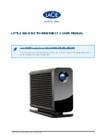LaCie LITTLE BIG DISK THUNDERBOLT 2 User Manual preview