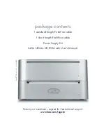 Предварительный просмотр 3 страницы LaCie Mini Firewire Companion Hard Drive Quick Start Manual