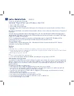 Preview for 10 page of LaCie Mobile Disk Quick Install Manual