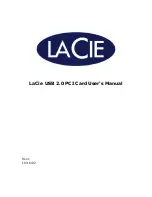 LaCie PCI Card User Manual preview