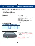 Предварительный просмотр 9 страницы LaCie Pocket CD-RW User Manual