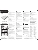 LaCie Porsche Design P 9231 Quick Install Manual preview