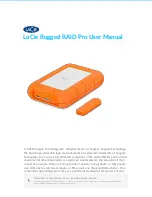 LaCie Rugged RAID Pro User Manual preview