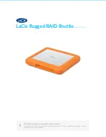 Preview for 1 page of LaCie Rugged RAID Shuttle User Manual