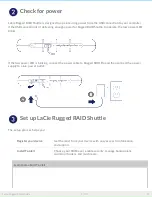 Preview for 14 page of LaCie Rugged RAID Shuttle User Manual