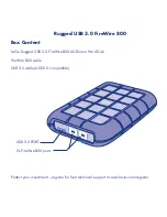 Preview for 2 page of LaCie Rugged Triple USB 3.0 User Manual