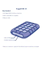 Preview for 3 page of LaCie Rugged Triple USB 3.0 User Manual