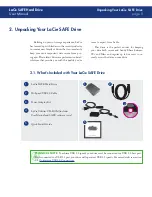 Предварительный просмотр 8 страницы LaCie SAFE Hard Drive SAFE User Manual