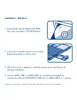 Preview for 3 page of LaCie SATA II ExpressCard 34 Quick Install Manual