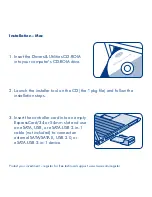 Предварительный просмотр 4 страницы LaCie SATA II ExpressCard 34 Quick Install Manual