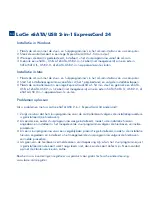 Предварительный просмотр 10 страницы LaCie SATA II ExpressCard 34 Quick Install Manual