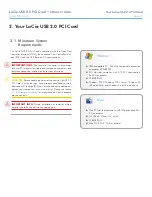 Preview for 5 page of LaCie USB 2.0 PCI Card User Manual