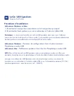 Предварительный просмотр 6 страницы LaCie USB Speakers Design By Neil Poultan Quick Install Manual