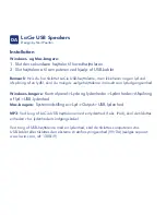 Предварительный просмотр 13 страницы LaCie USB Speakers Design By Neil Poultan Quick Install Manual