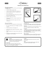 Preview for 20 page of LaCimbali M21 JUNIOR Owner'S Manual