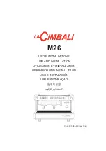 LaCimbali M26 Use And Installation предпросмотр