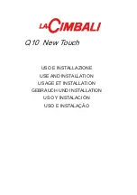 LaCimbali Q10 New Touch Use And Installation предпросмотр