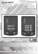 Lacme DUAL D1 User Manual preview