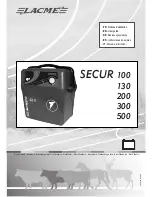 Preview for 1 page of Lacme SECUR 100 User Manual