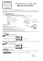 Preview for 11 page of Lacme TRANSTEL GSM 300 User Manual