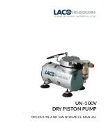 LACO Technologies UN-100V Operation And Maintenance Manual предпросмотр