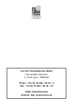 Preview for 28 page of Lacont BS 05.05/123 Operating Instructions Manual