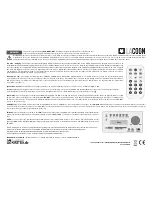 Предварительный просмотр 2 страницы Lacoon BS-20BT Instructions