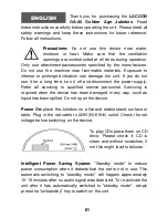 Preview for 7 page of Lacoon GA-40 User Manual