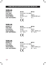 Preview for 6 page of Lacor 220 Series Instructions For Use And Maintenance Manual