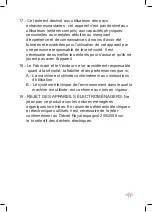 Preview for 17 page of Lacor 220 Series Instructions For Use And Maintenance Manual