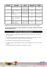 Preview for 12 page of Lacor 293.3630 Instructions For Use And Maintenance Manual