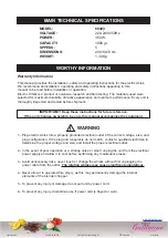 Preview for 19 page of Lacor 293.3630 Instructions For Use And Maintenance Manual