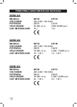 Preview for 66 page of Lacor 350 Series Instructions For Use And Maintenance Manual