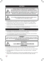 Предварительный просмотр 24 страницы Lacor 39012 Instructions For Use And Maintenance Manual