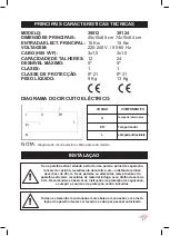 Предварительный просмотр 47 страницы Lacor 39012 Instructions For Use And Maintenance Manual