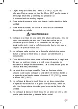 Preview for 7 page of Lacor 61730 Instructions For Use And Maintenance Manual