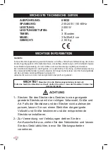 Preview for 26 page of Lacor 69032 Instructions For Use And Maintenance Manual