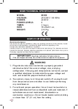 Preview for 36 page of Lacor 69032 Instructions For Use And Maintenance Manual