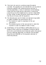 Preview for 29 page of Lacor 69033 Instructions For Use And Maintenance Manual