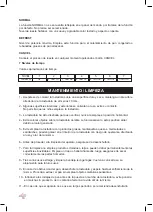 Preview for 10 page of Lacor 69062 Instructions For Use And Maintenance Manual