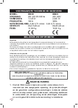 Preview for 60 page of Lacor 69065 Instructions For Use And Maintenance Manual